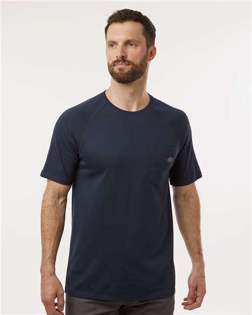 Performance Cooling T-Shirt - OnModelFront - B63030863 - Dark Navy