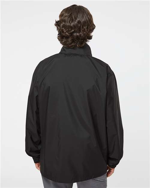 River Packable Jacket - OnModelBack - B02667503 - Black