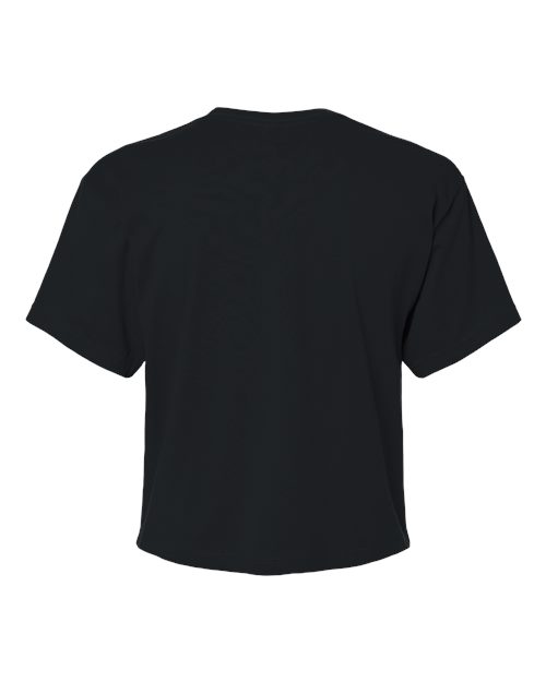 Women's Ideal Crop Top - Back - B02718502 - Black