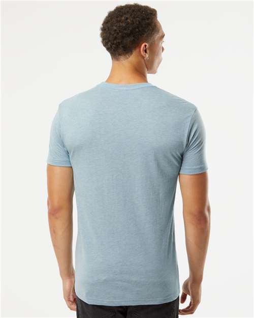 Triblend T-Shirt - OnModelBack - B84718262 - Vintage Stonewash Denim