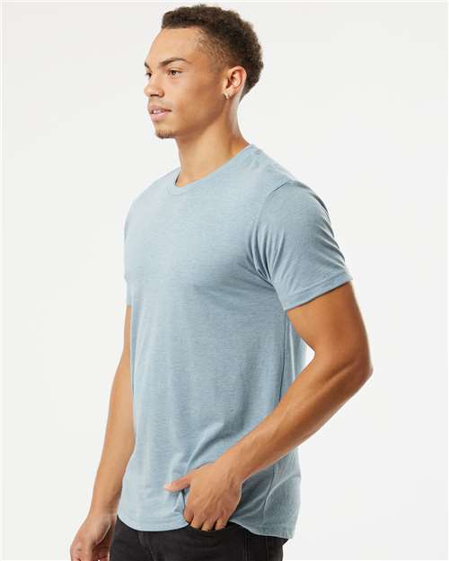 Triblend T-Shirt - OnModelSide - B84718262 - Vintage Stonewash Denim