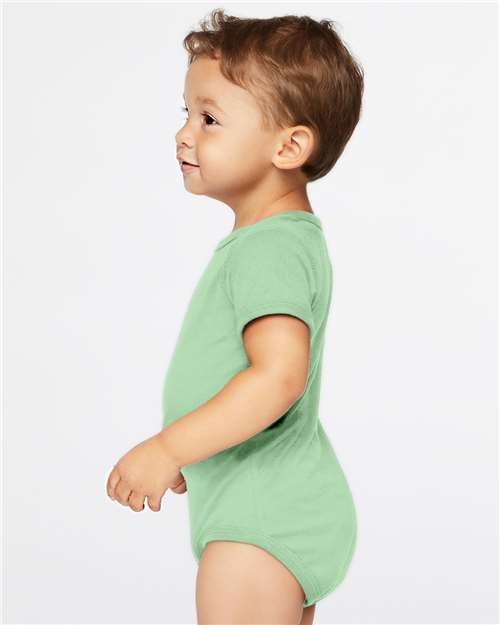 Infant Fine Jersey Bodysuit - OnModelSide - B33438191 - Sage
