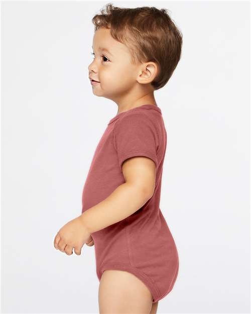 Infant Fine Jersey Bodysuit - OnModelSide - B33438871 - Rouge