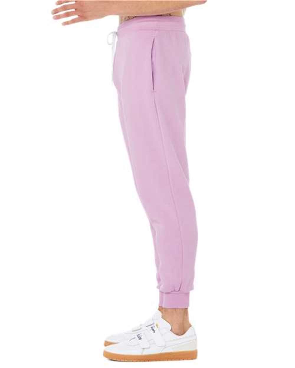 Unisex Sponge Fleece Jogger Sweatpants - OnModelSide - B36806672 - Lilac