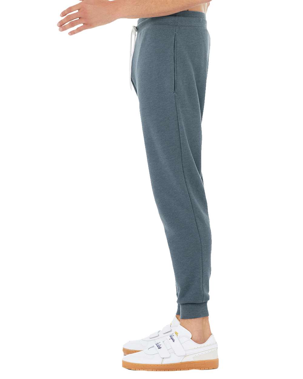 Unisex Sponge Fleece Jogger Sweatpants - DirectSide - B36806262 - Heather Slate