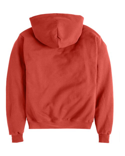 Powerblend® Hooded Sweatshirt - Back - B22884173 - Red River Clay
