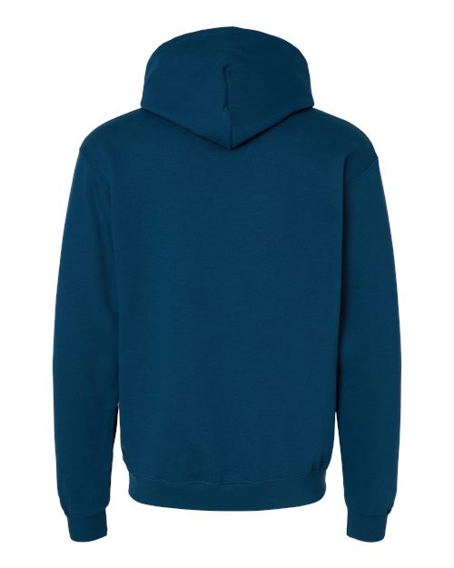 Powerblend® Hooded Sweatshirt - Back - B22884673 - Late Night Blue