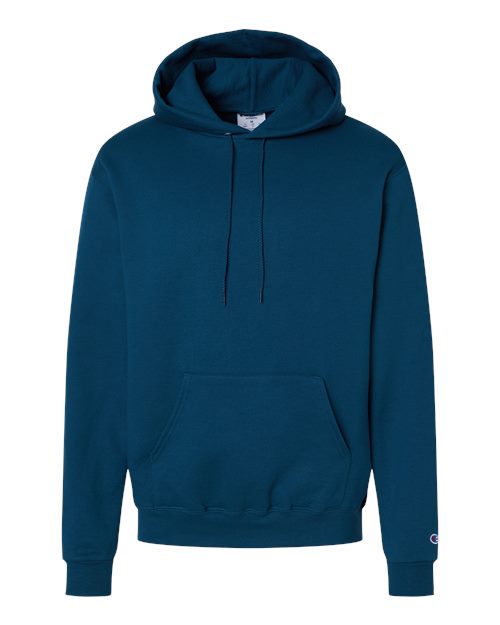 Powerblend® Hooded Sweatshirt - Front - B22884673 - Late Night Blue