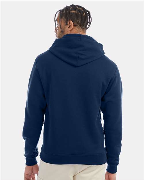 Powerblend® Hooded Sweatshirt - OnModelBack - B22884673 - Late Night Blue