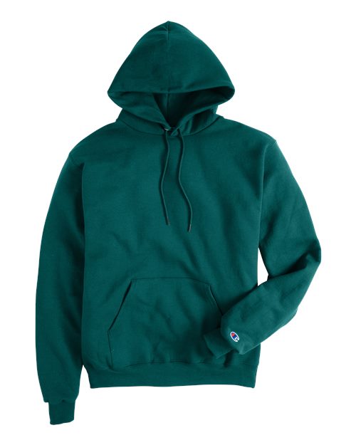 Powerblend® Hooded Sweatshirt - Front - B22884233 - Emerald Green