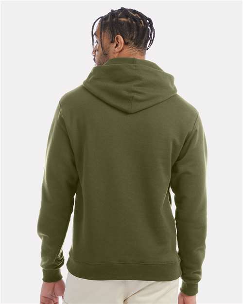 Powerblend® Hooded Sweatshirt - OnModelBack - B22884683 - Fresh Olive