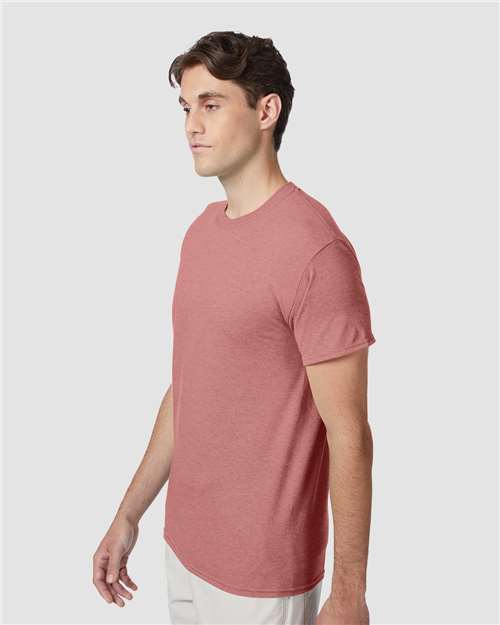 Perfect-T Triblend T-Shirt - OnModelSide - B34200273 - Mauve Heather