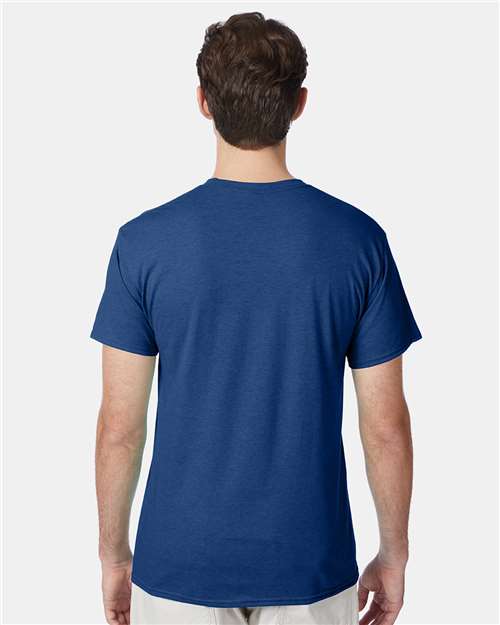 Perfect-T Triblend T-Shirt - OnModelBack - B34200693 - Regal Navy Heather