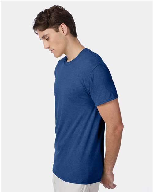 Perfect-T Triblend T-Shirt - OnModelSide - B34200693 - Regal Navy Heather