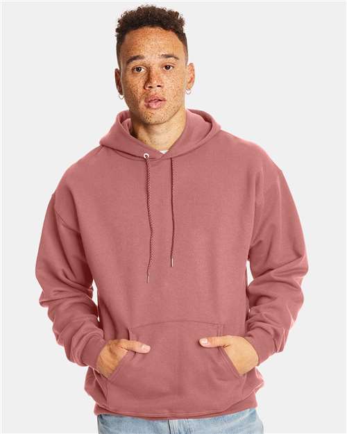 Ultimate Cotton® Hooded Sweatshirt - OnModelFront - B22200273 - Mauve