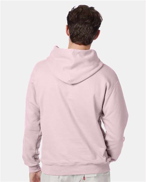 Ultimate Cotton® Hooded Sweatshirt - OnModelBack - B22200313 - Pale Pink