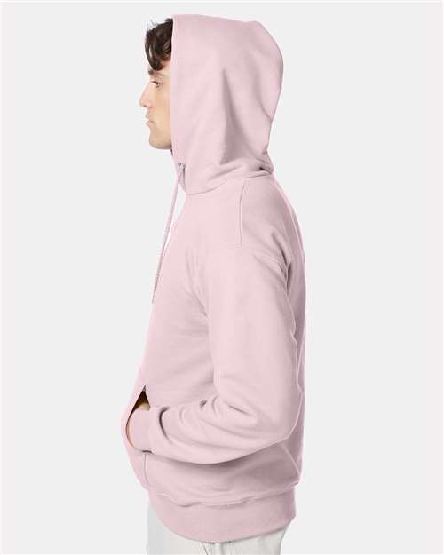 Ultimate Cotton® Hooded Sweatshirt - OnModelSide - B22200313 - Pale Pink