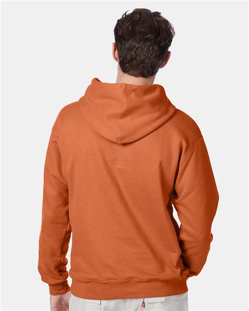 Ultimate Cotton® Hooded Sweatshirt - OnModelBack - B22200663 - Pumpkin