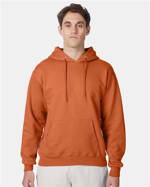 Ultimate Cotton® Hooded Sweatshirt - OnModelFront - B22200663 - Pumpkin