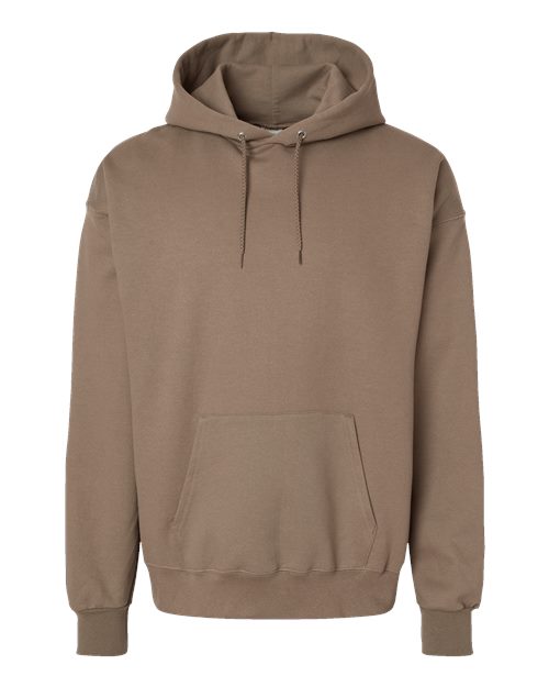 Ultimate Cotton® Hooded Sweatshirt - Front - B22200363 - Pebble