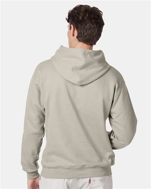 Ultimate Cotton® Hooded Sweatshirt - OnModelBack - B22200733 - Sand