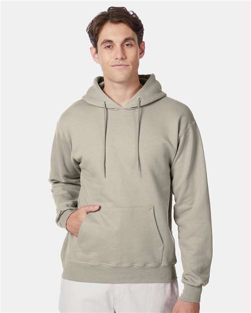 Ultimate Cotton® Hooded Sweatshirt - OnModelFront - B22200733 - Sand