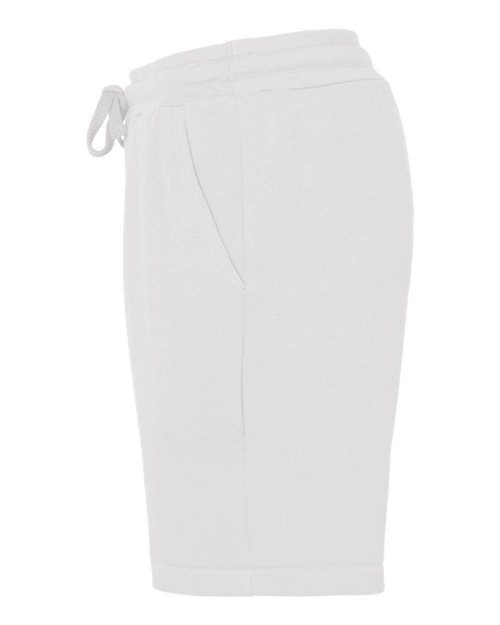 Unisex Sponge Fleece Shorts - DirectSide - B65806002 - White