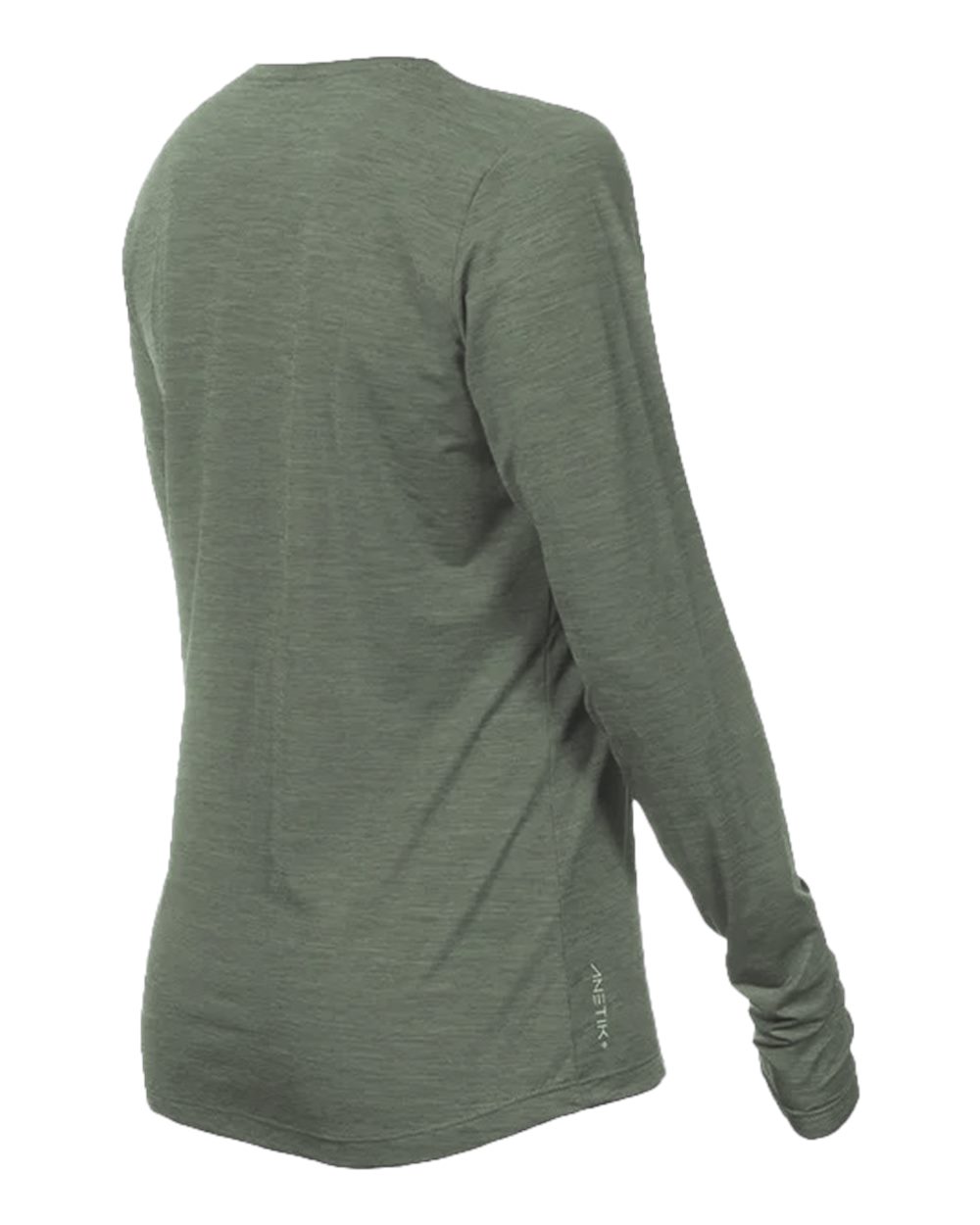 Women's Breeze Tech Long Sleeve T-Shirt - DirectSide - B00533542 - Dark Olive Heathered