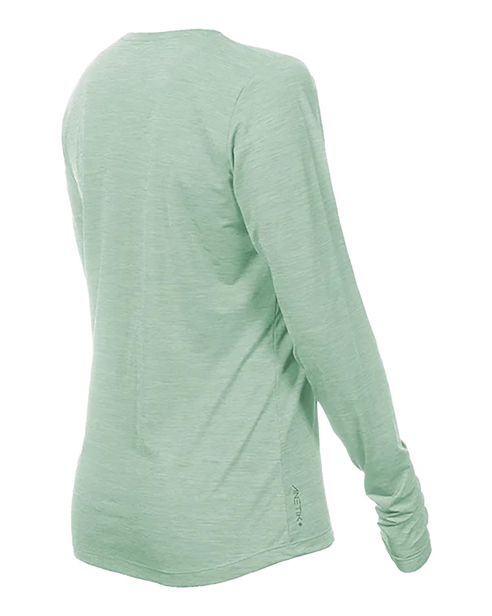 Women's Breeze Tech Long Sleeve T-Shirt - DirectSide - B00533552 - Olive Heathered