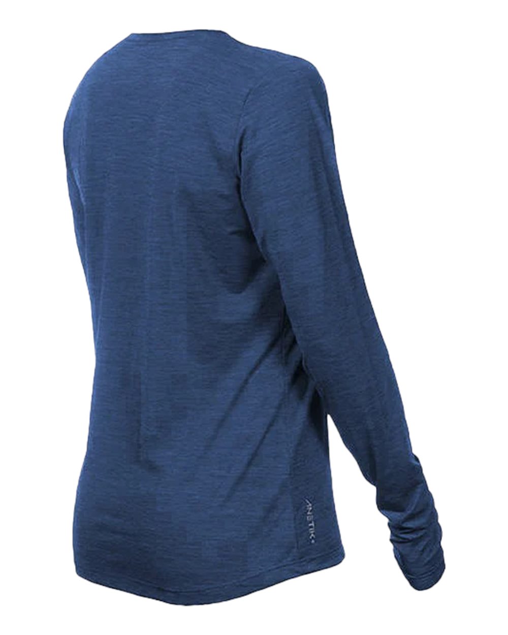 Women's Breeze Tech Long Sleeve T-Shirt - DirectSide - B00533652 - Navy Heathered