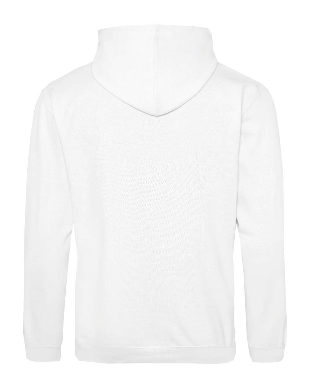 Unisex College Hooded Sweatshirt - Back - B10001003 - Arctic White