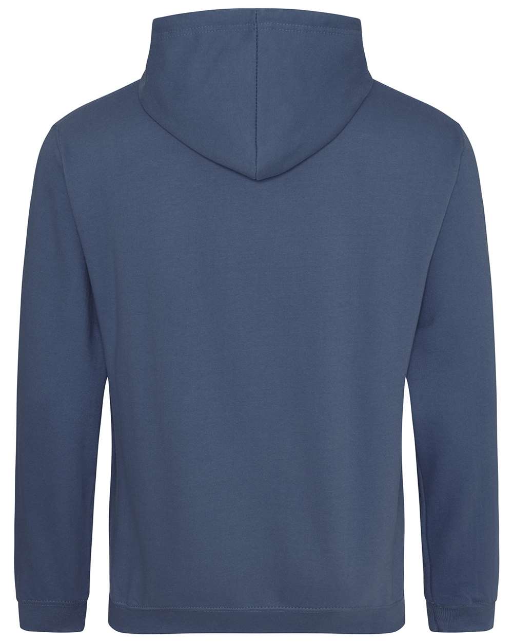 Unisex College Hooded Sweatshirt - Back - B10001063 - Airforce Blue