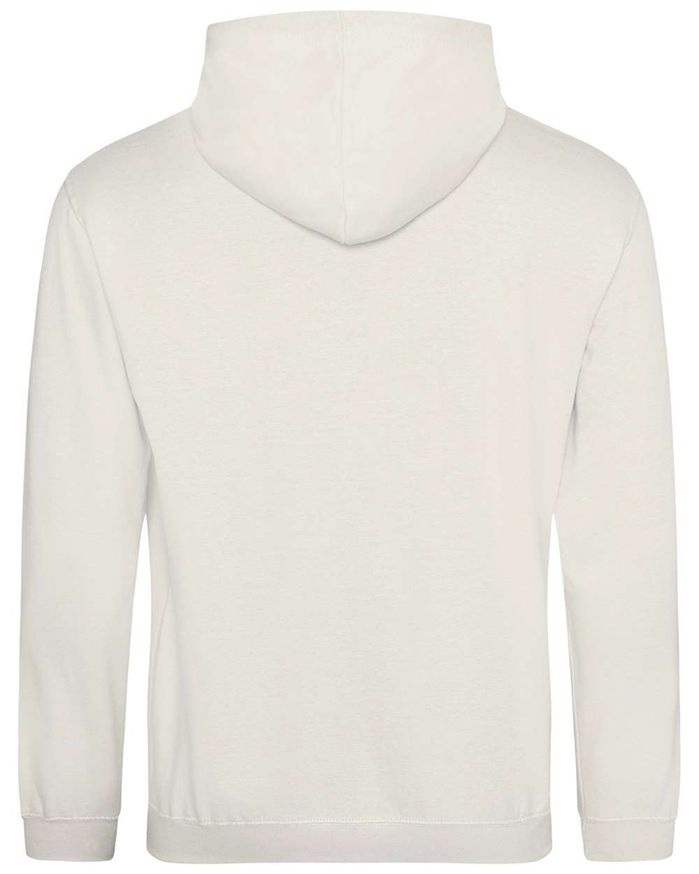 Unisex College Hooded Sweatshirt - Back - B10001243 - Vanilla Milkshake