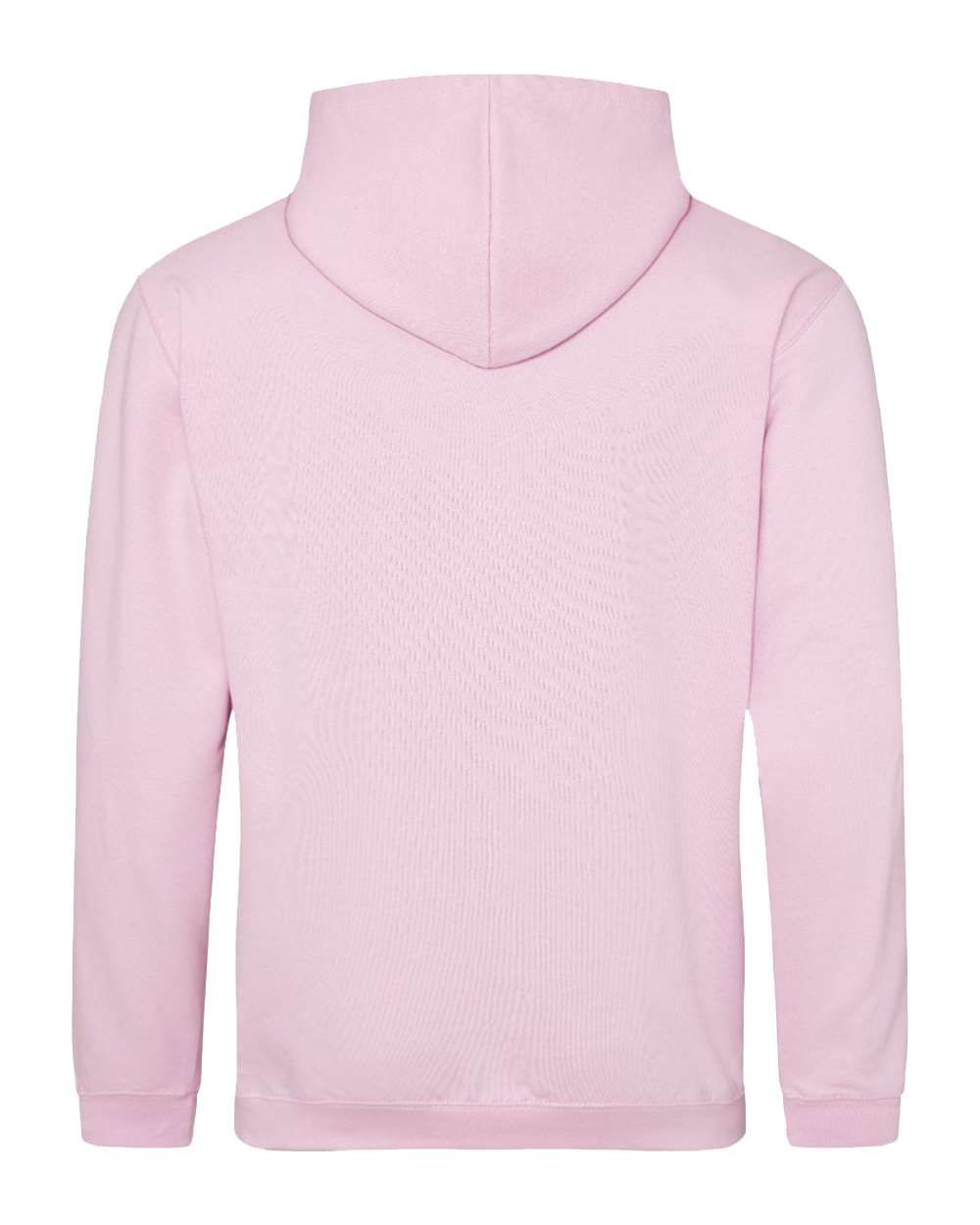 Unisex College Hooded Sweatshirt - Back - B10001303 - Baby Pink