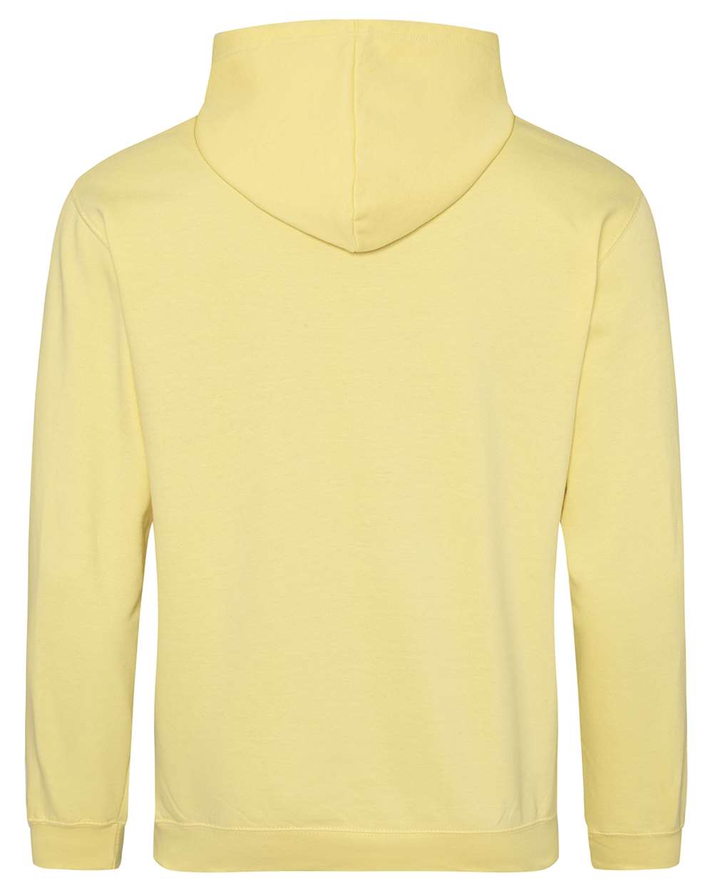Unisex College Hooded Sweatshirt - Back - B10001403 - Sherbet Lemon