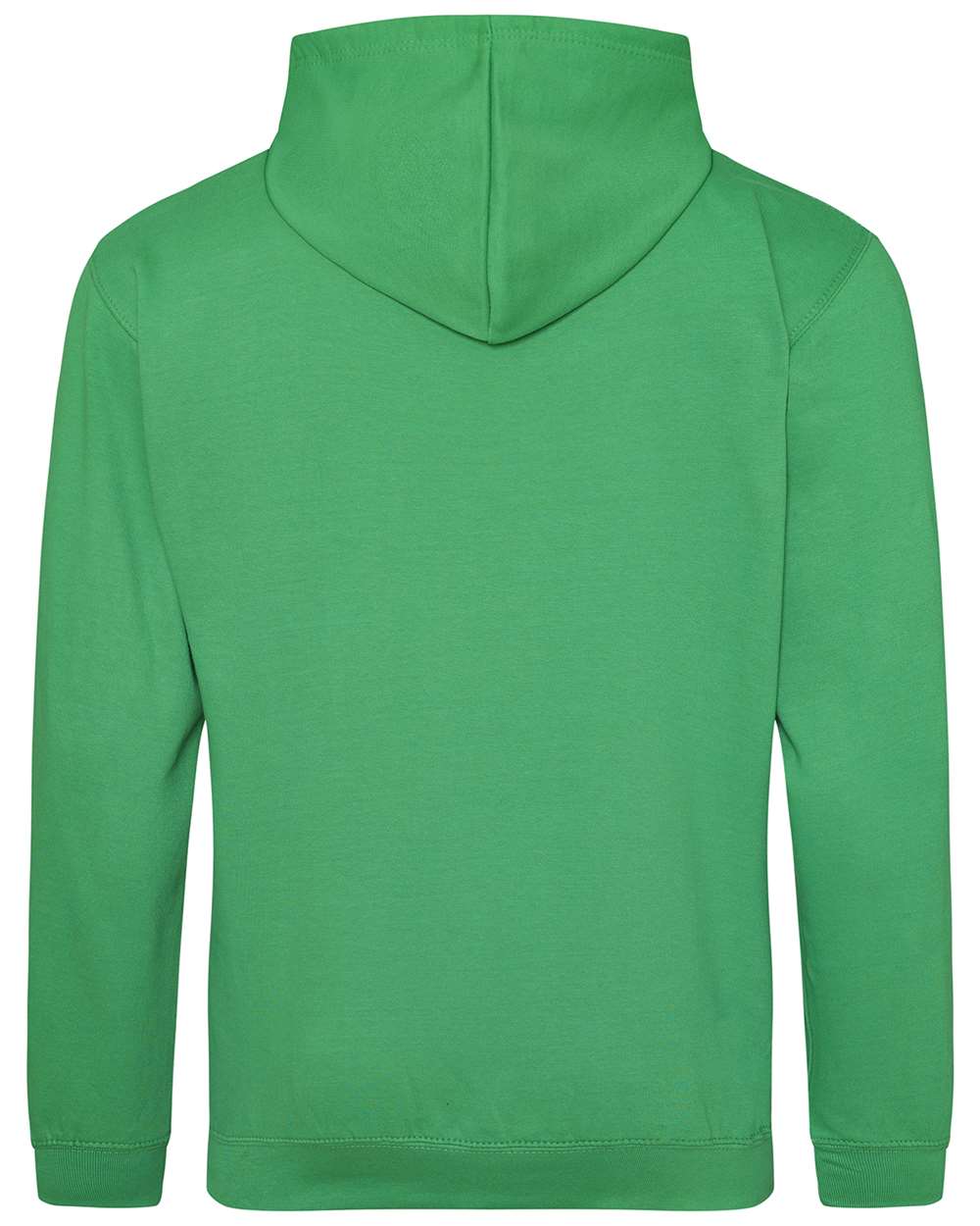 Unisex College Hooded Sweatshirt - Back - B10001433 - Kelly Green
