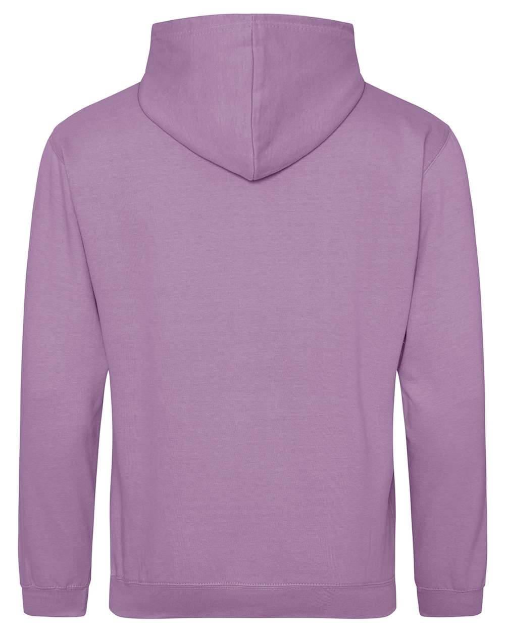 Unisex College Hooded Sweatshirt - Back - B10001453 - Lavender