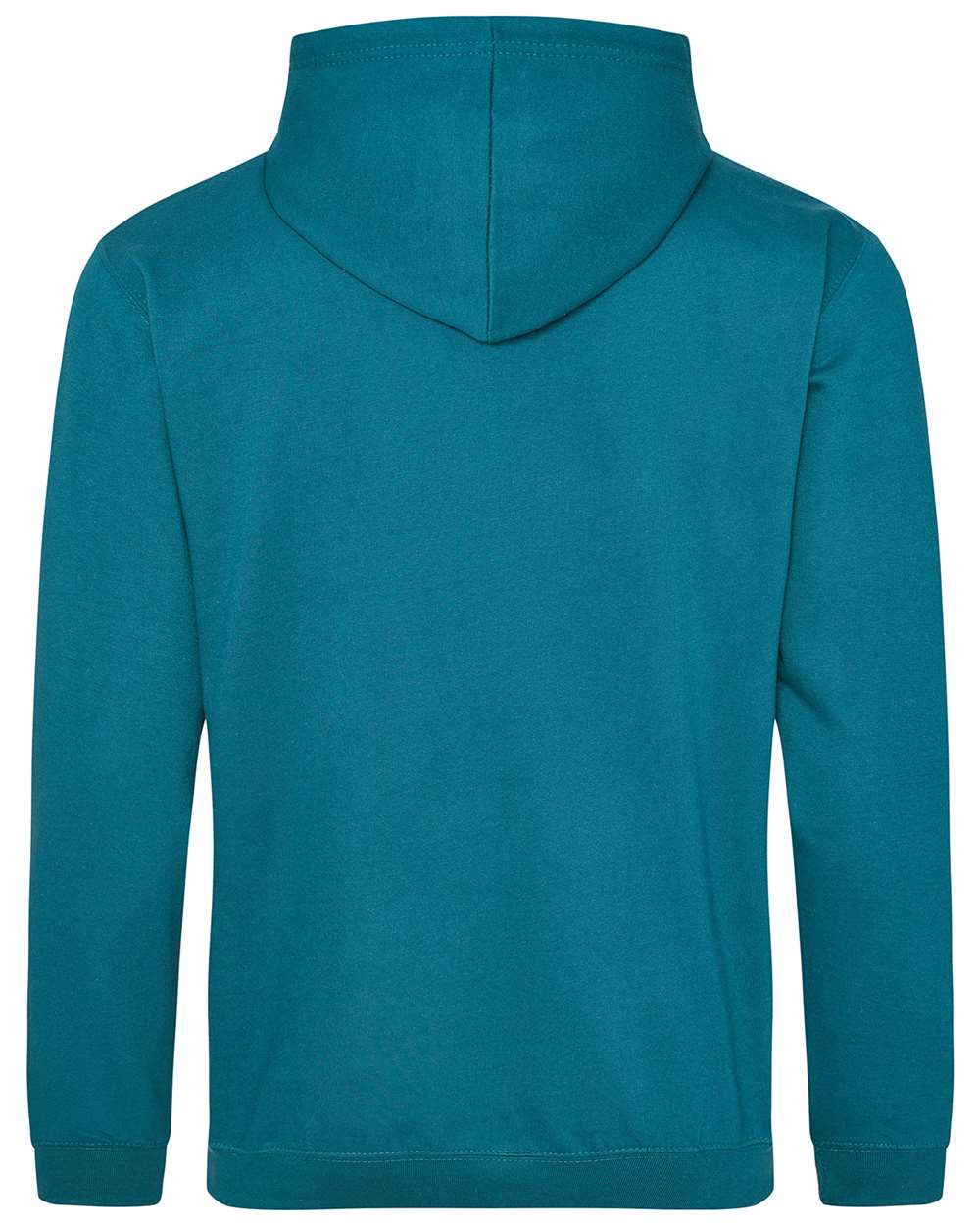 Unisex College Hooded Sweatshirt - Back - B10001463 - Jade
