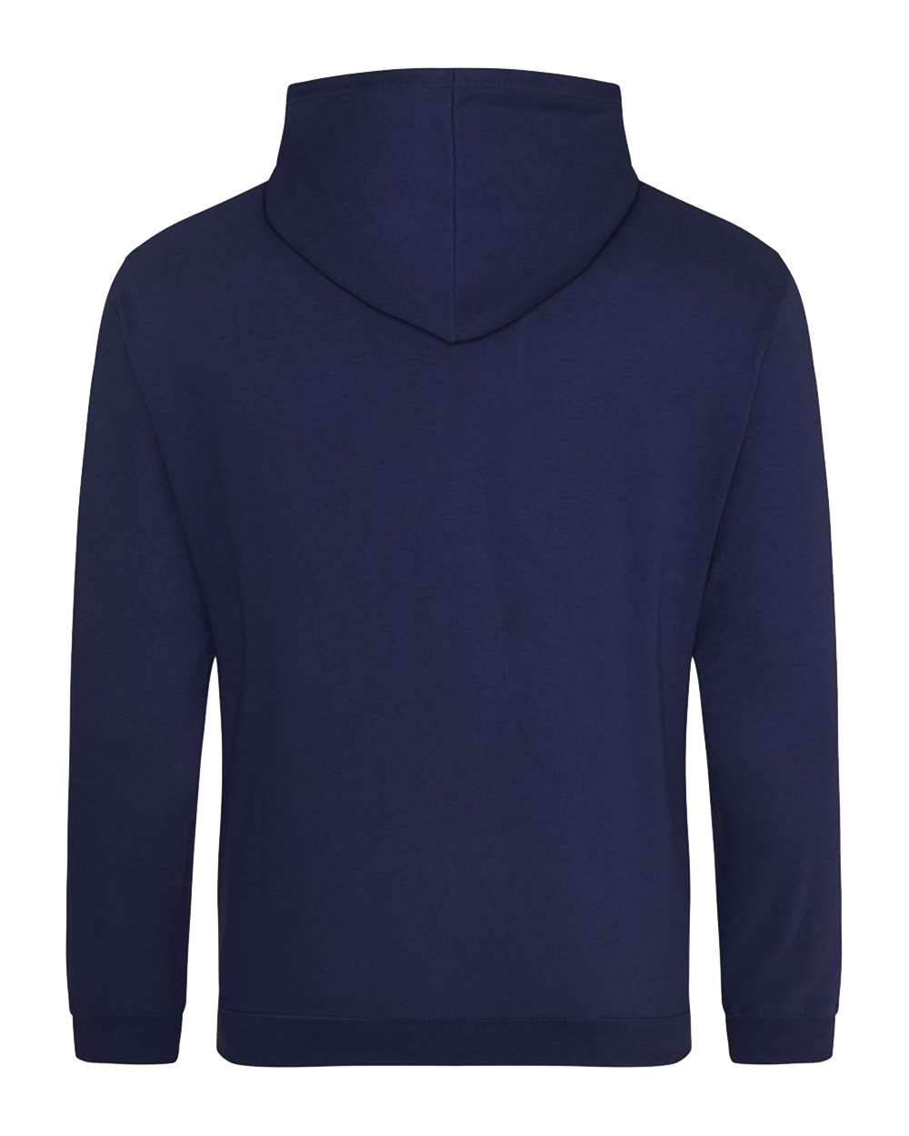Unisex College Hooded Sweatshirt - Back - B10001653 - Oxford Navy