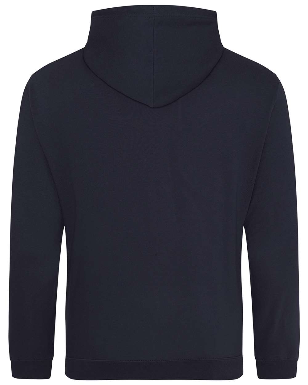 Unisex College Hooded Sweatshirt - Back - B10001793 - French Navy