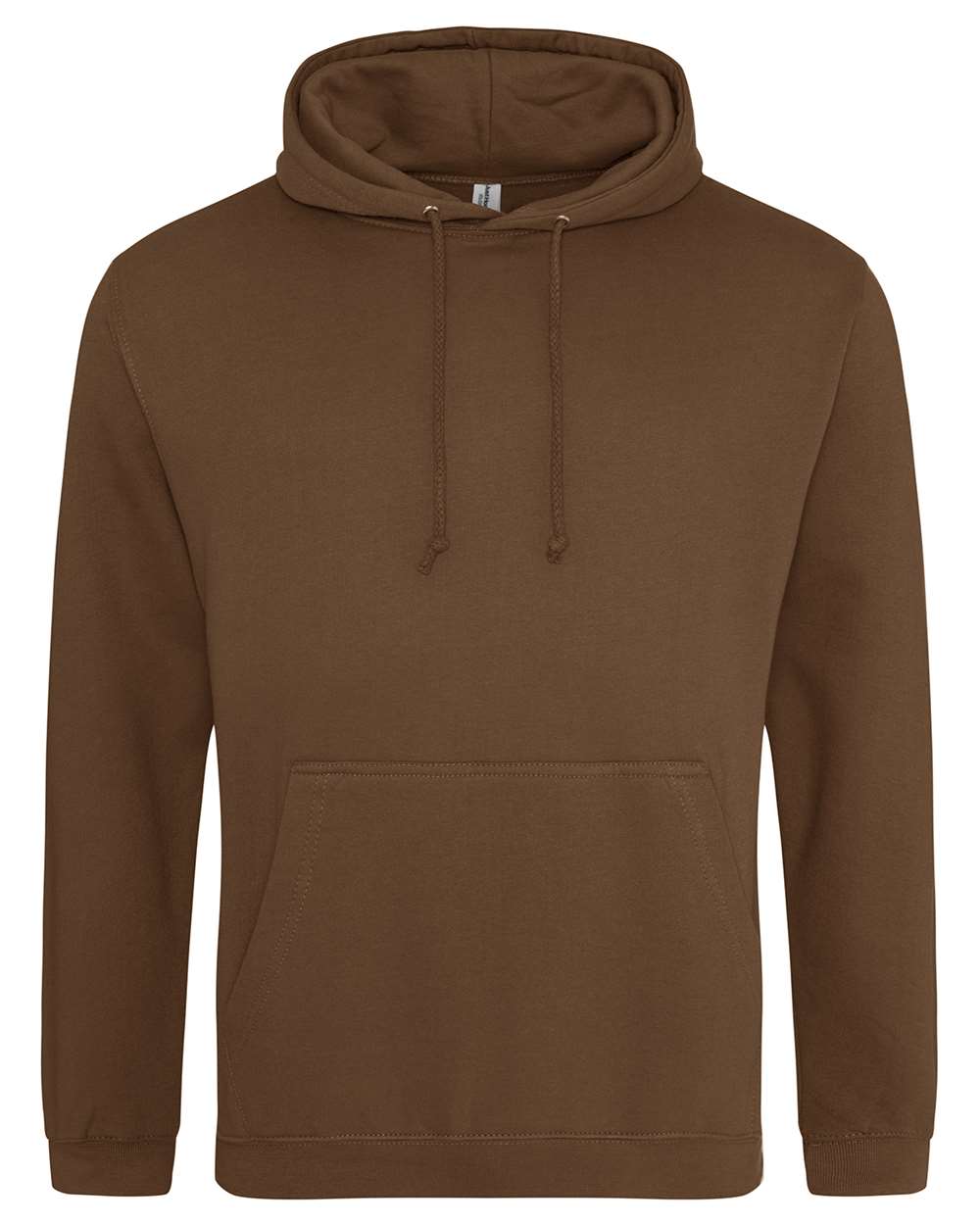 Unisex College Hooded Sweatshirt - Front - B10001043 - Caramel Toffee