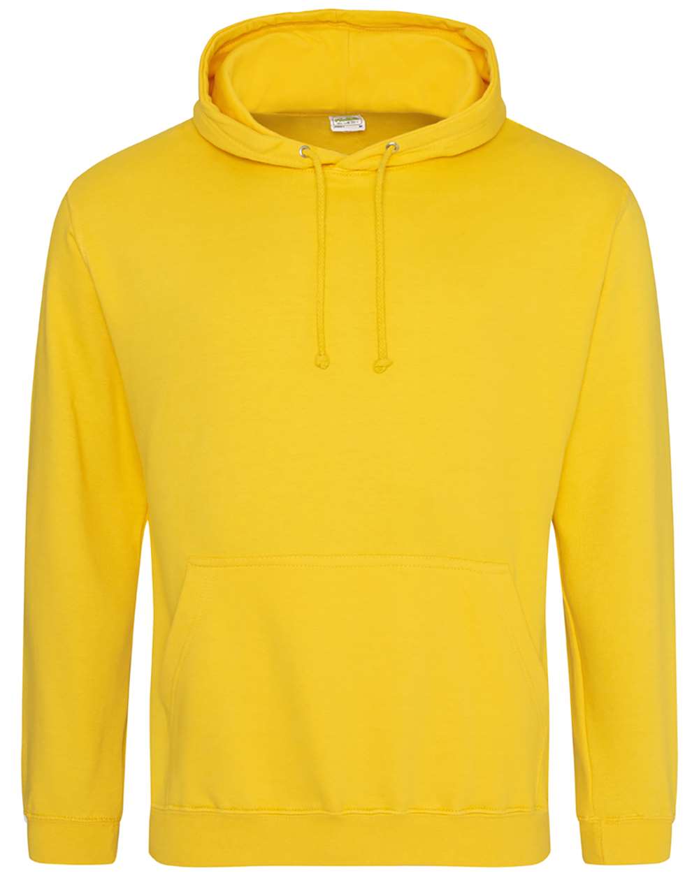 Unisex College Hooded Sweatshirt - Front - B10001133 - Gold