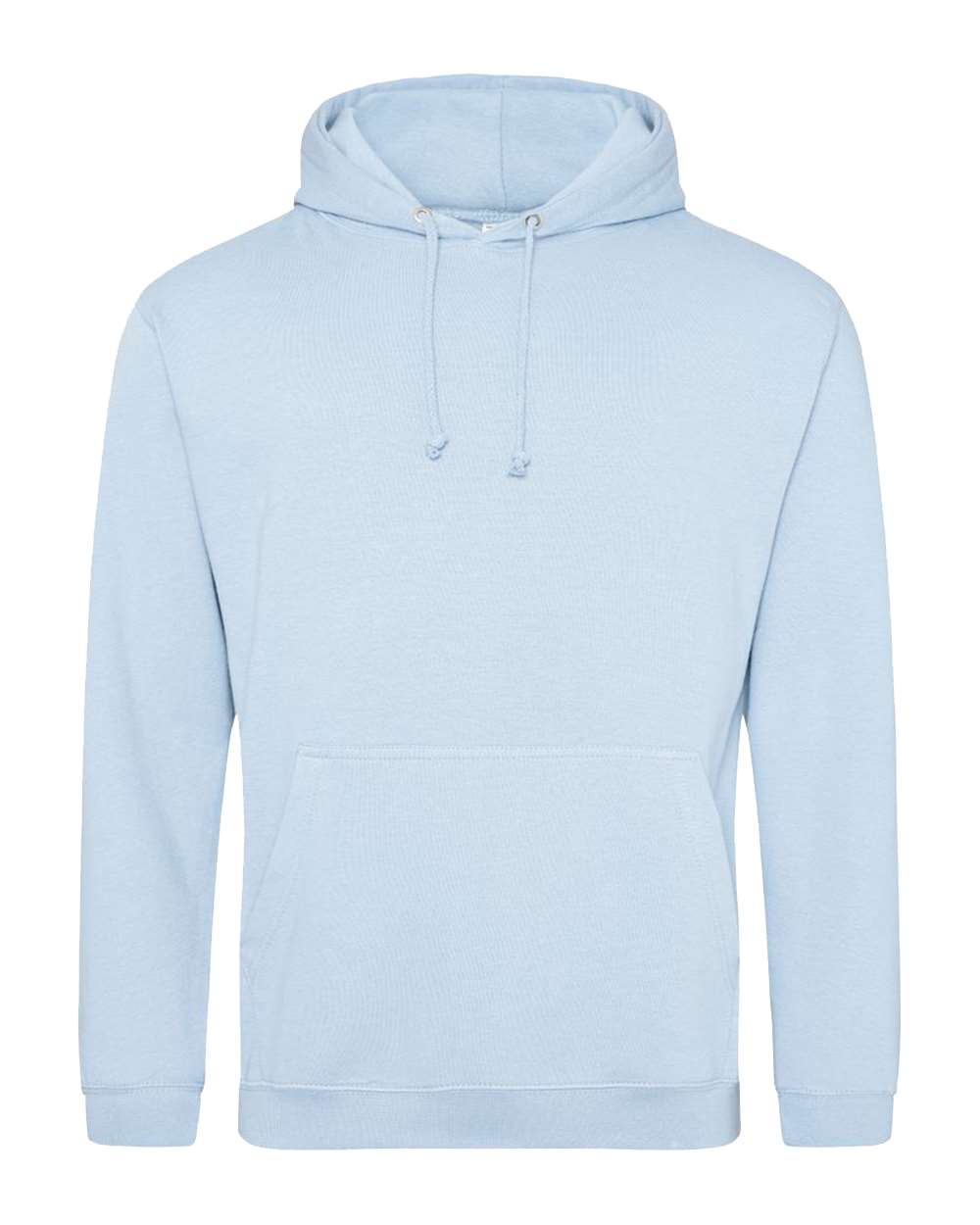 Unisex College Hooded Sweatshirt - Front - B10001253 - Sky Blue