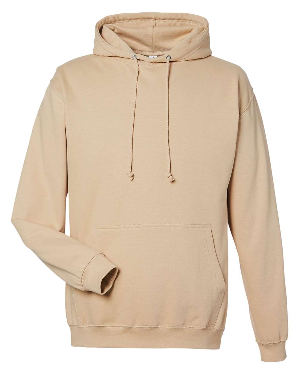Unisex College Hooded Sweatshirt - Front - B10001263 - Desert Sand