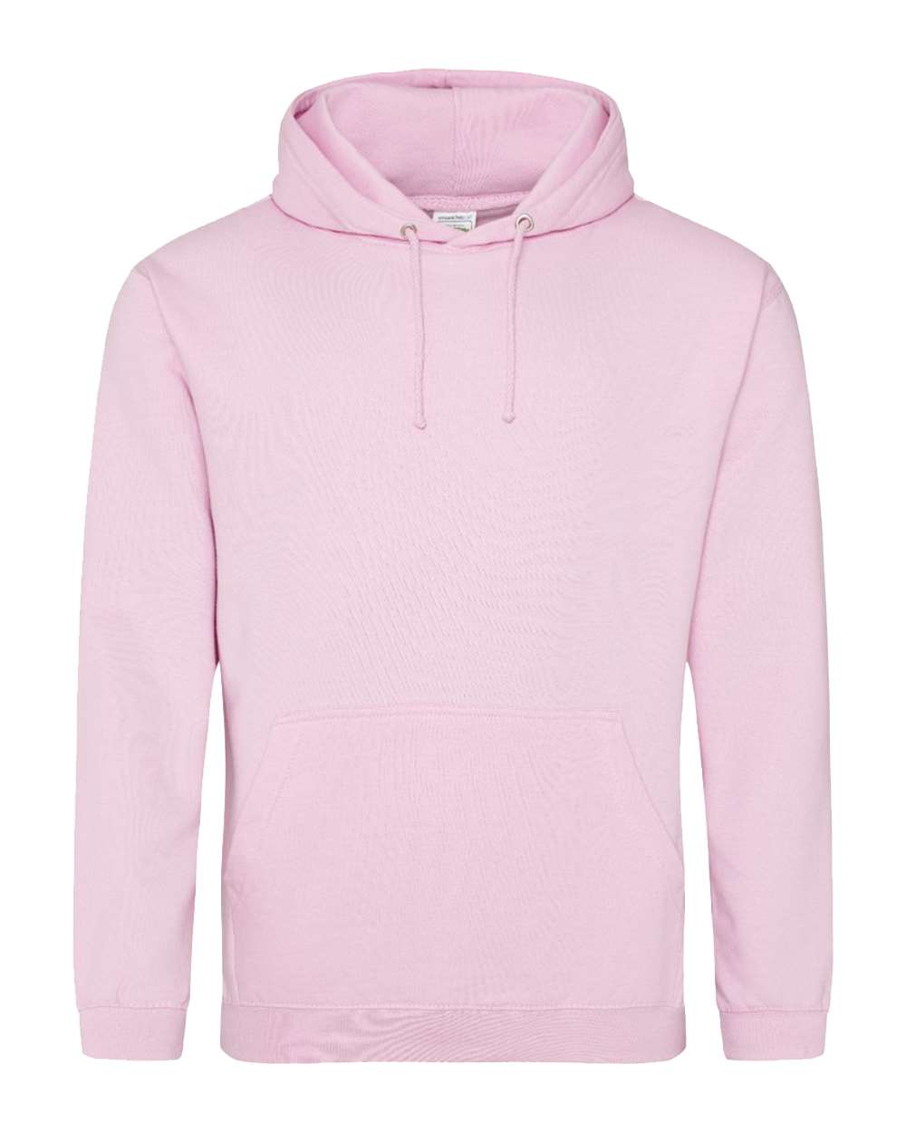 Unisex College Hooded Sweatshirt - Front - B10001303 - Baby Pink