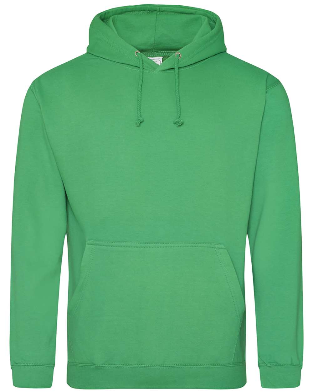 Unisex College Hooded Sweatshirt - Front - B10001433 - Kelly Green