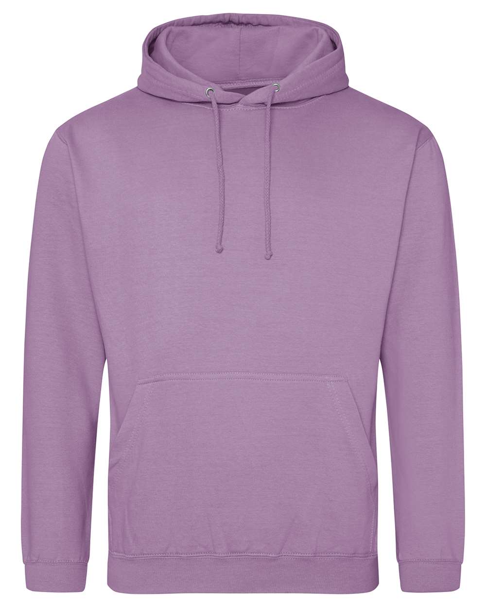 Unisex College Hooded Sweatshirt - Front - B10001453 - Lavender