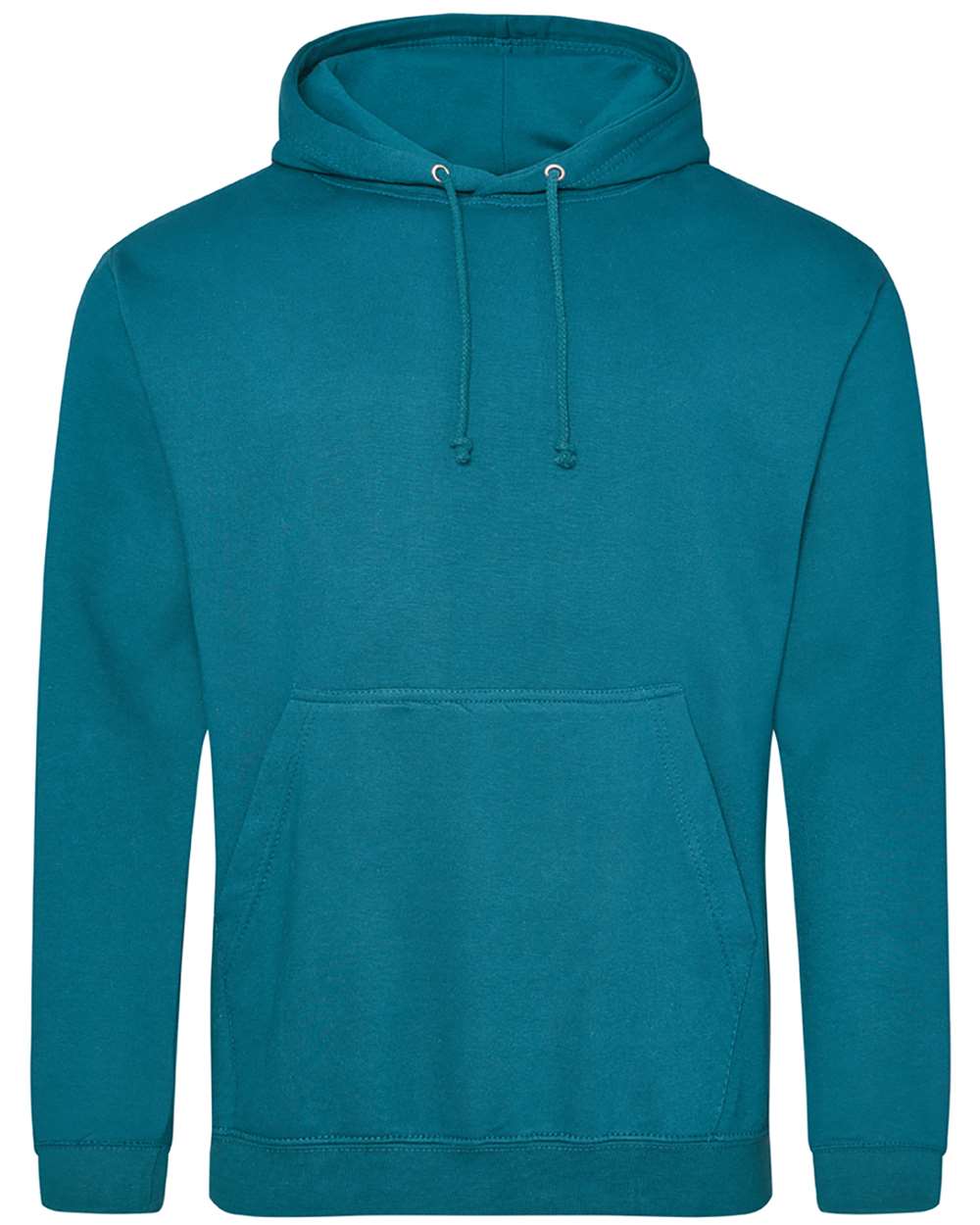 Unisex College Hooded Sweatshirt - Front - B10001463 - Jade