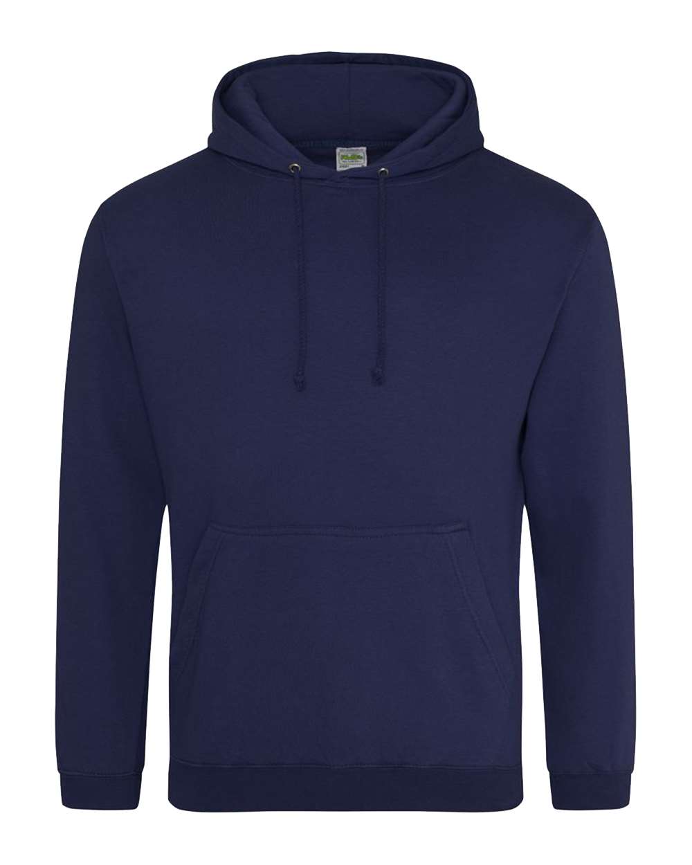 Unisex College Hooded Sweatshirt - Front - B10001653 - Oxford Navy