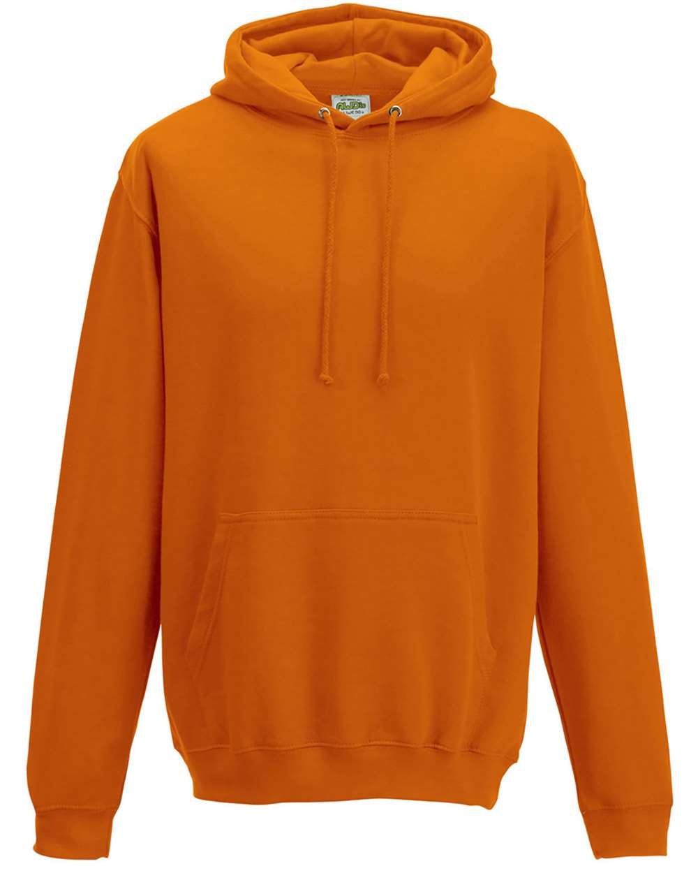 Unisex College Hooded Sweatshirt - Front - B10001663 - Orange Crush